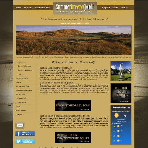 Summer Breeze Golf Tours